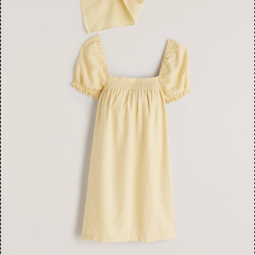 NWT Abercrombie Squareneck Trapeze Mini Dress